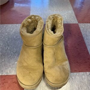 UGG Beige Shearling Boots